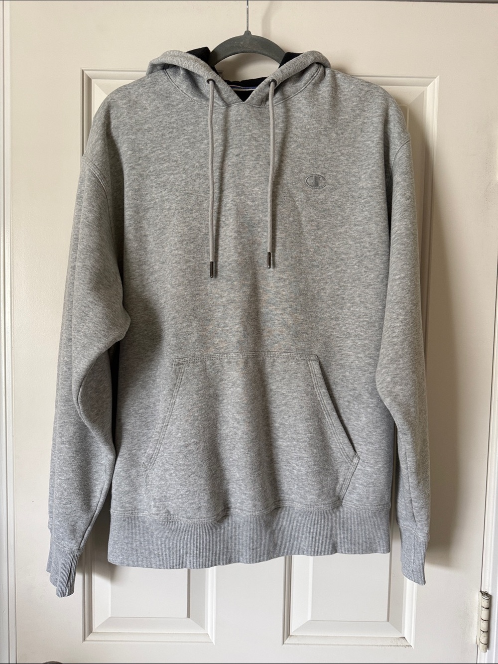Champion Light Gray Pullover Hoodie